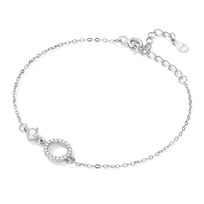 Éclat Open Circle Bracelet – FIORENE