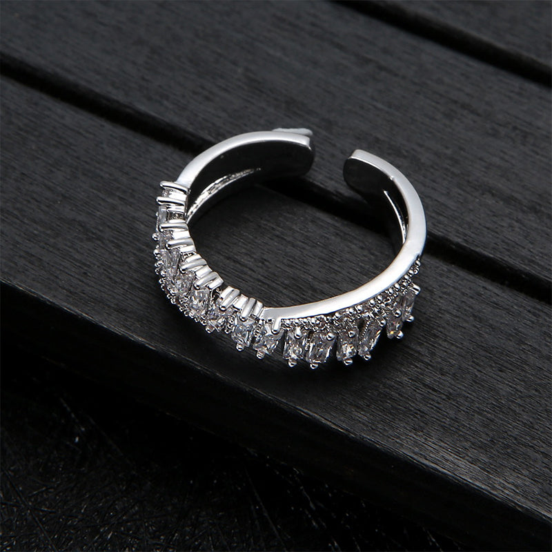 Celeste Baguette Cuff & Ring Set – FIORENE