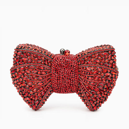 Diamond Bloom Bow Clutch – FIORENE