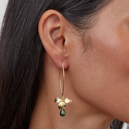 Moss Blossom Earrings – FIORENE
