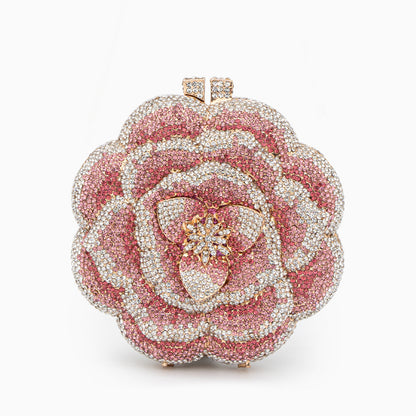 Camélia Crystal Bloom Clutch – FIORENE