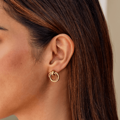 Luminous Knot Earrings – FIORENE