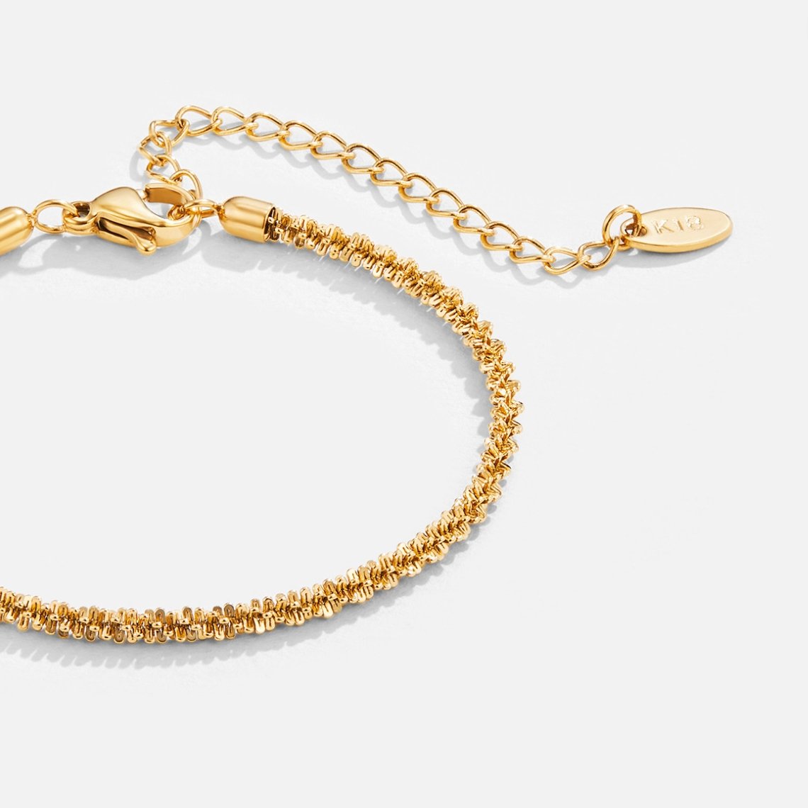 Gilded Twinkling Coil Bracelet – FIORENE