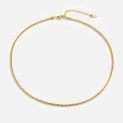 Urban Polished Sparkle Chain – FIORENE