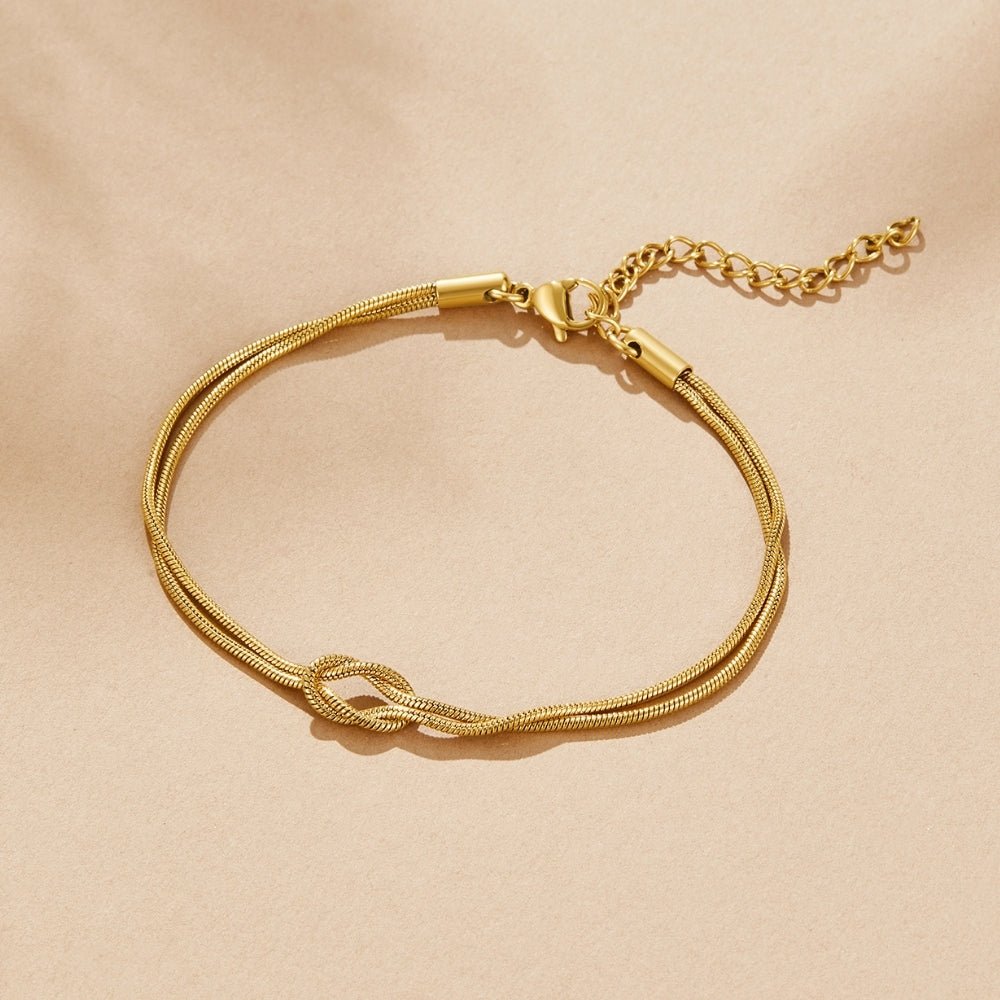 Triple Knot Bracelet – FIORENE