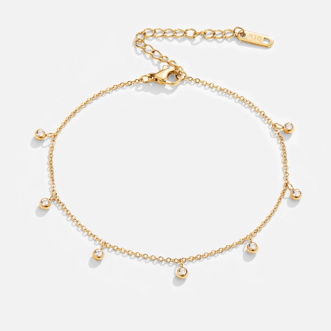 Stellar Radiant Sphere Anklet – FIORENE