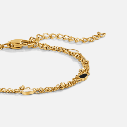 Duo Drop Station Bracelet – FIORENE