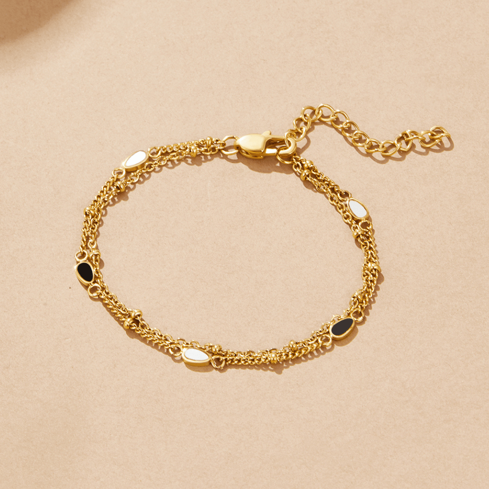 Duo Drop Station Bracelet – FIORENE