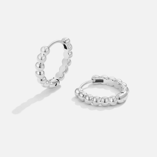 Silver Bubble Earring – FIORENE