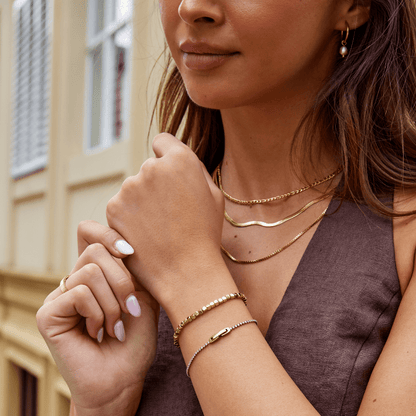 Urban Block Chain Bracelet – FIORENE