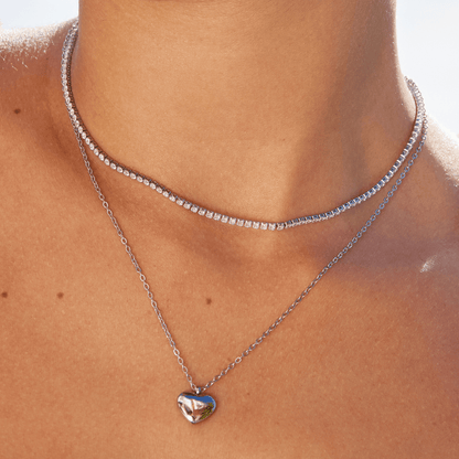 Radiant Tennis Necklace – FIORENE