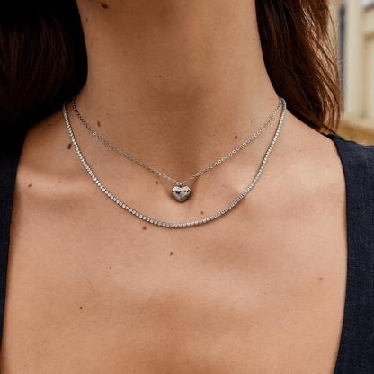 Radiant Tennis Necklace – FIORENE