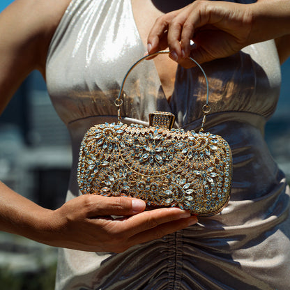 Aurora Royale Crystal Clutch – FIORENE