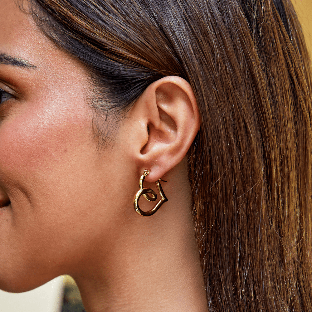 Infinite Heart Earrings – FIORENE