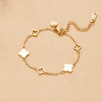 Nacre Clover Bracelet – FIORENE