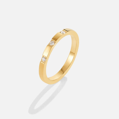 Luminous Petite Geometric Ring – FIORENE