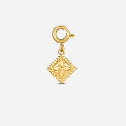 Beaded Rhombus Charm – FIORENE
