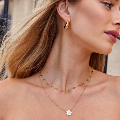 Minimalist Vibrant Harmony Necklace – FIORENE