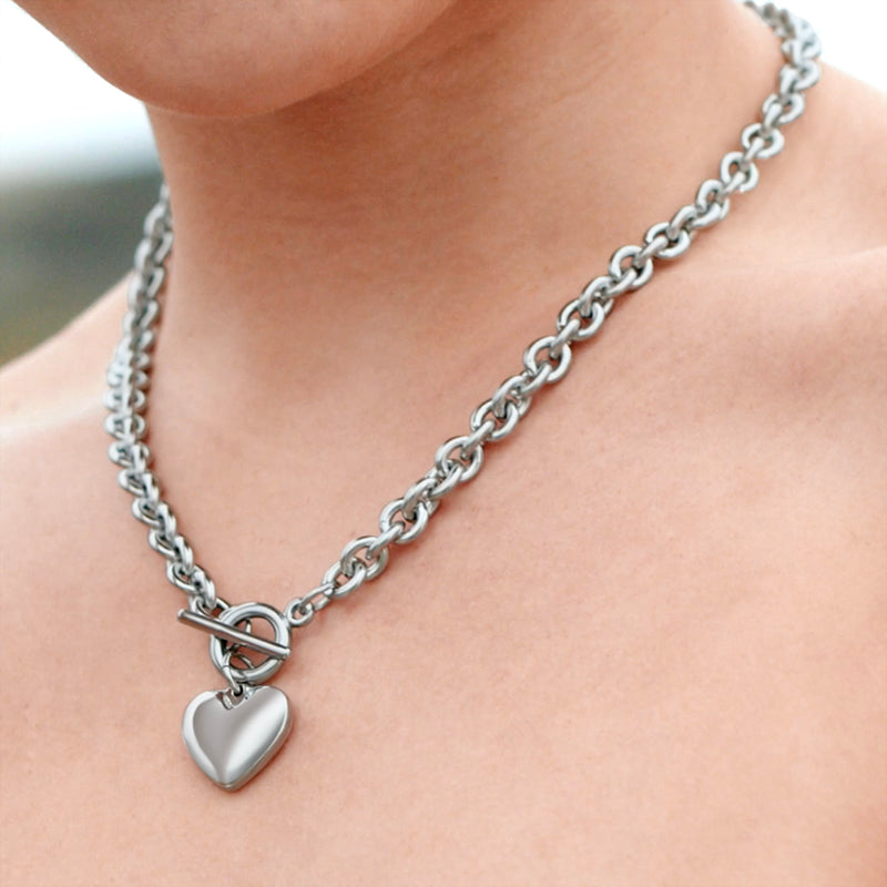 Serena Polished Heart Set - FIORENE