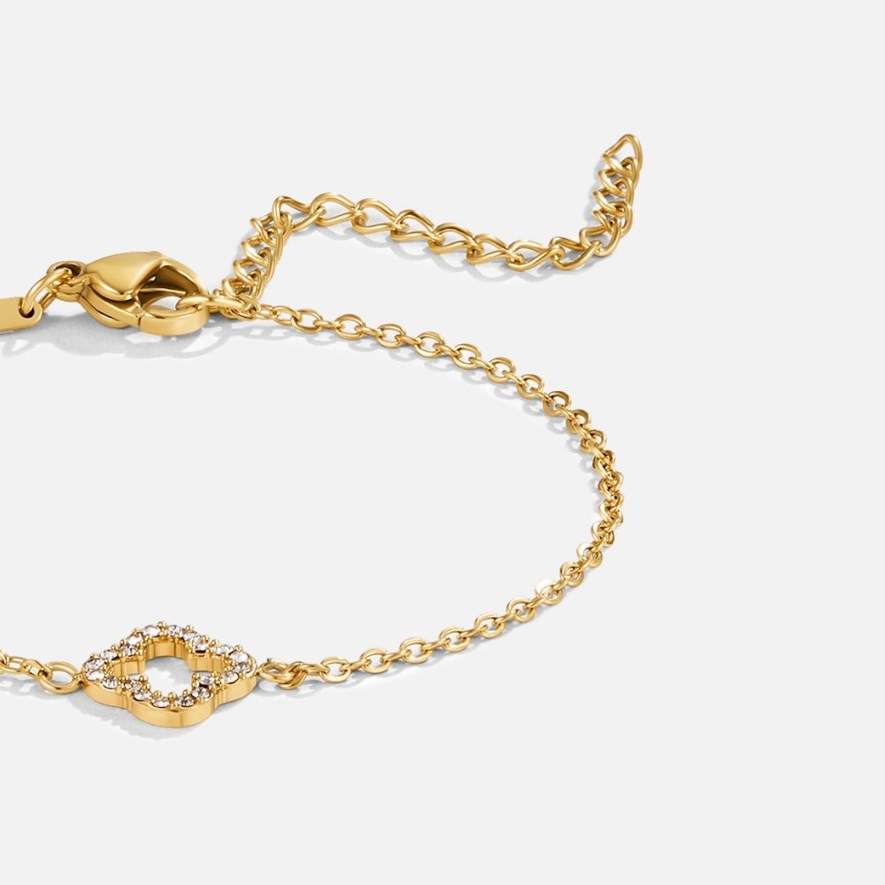 Clover Pave Bracelet – FIORENE