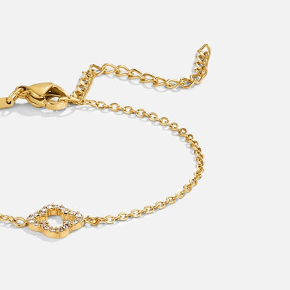 Clover Pave Bracelet – FIORENE