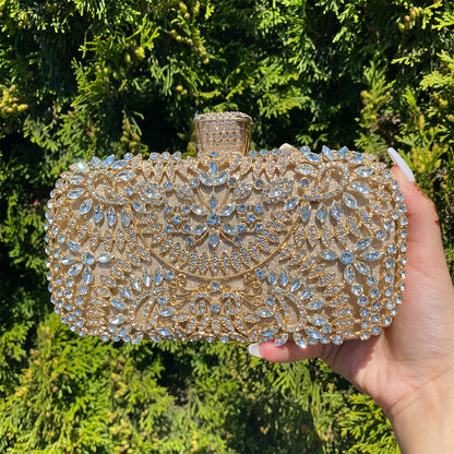 Aurora Royale Crystal Clutch – FIORENE