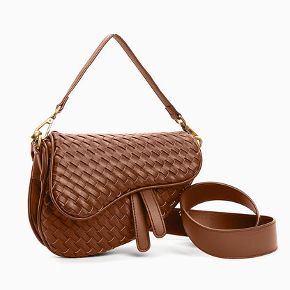 Obsidian Woven Handbag – FIORENE