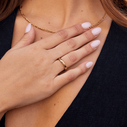 Radiant Wavy Ring – FIORENE