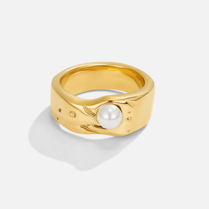 Radiant Organic Pearl Band – FIORENE
