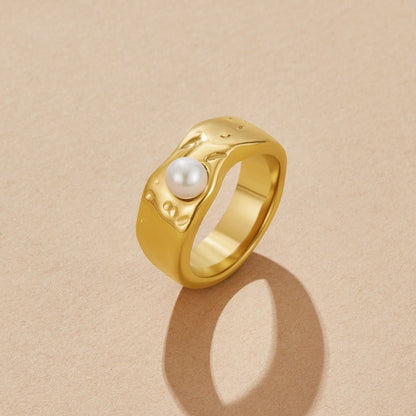 Radiant Organic Pearl Band – FIORENE