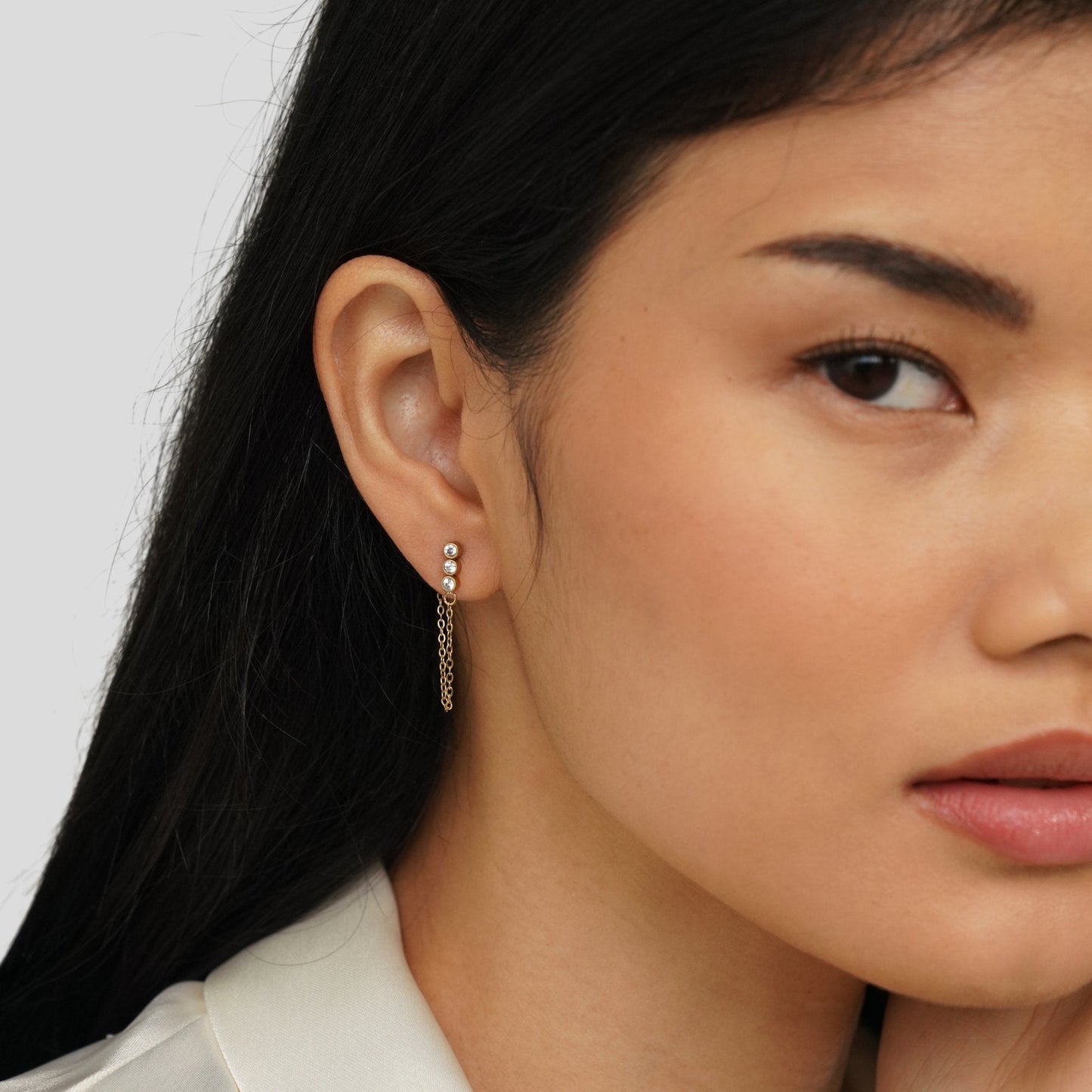 Crystal Cascade Drop Earrings – FIORENE