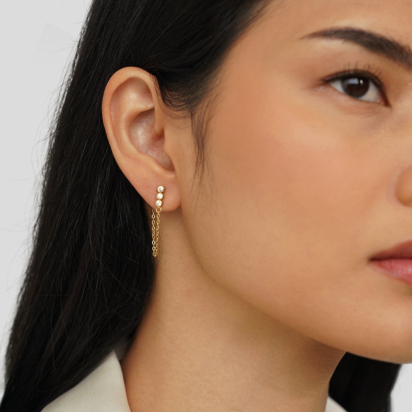 Crystal Cascade Drop Earrings – FIORENE
