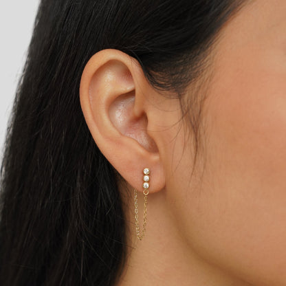 Crystal Cascade Drop Earrings – FIORENE