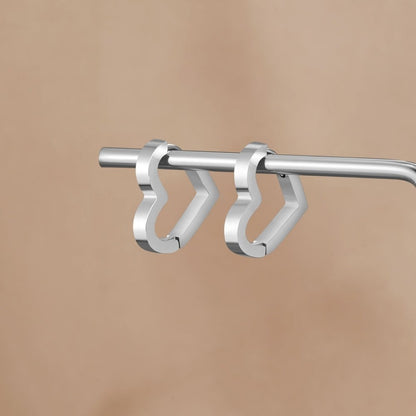 Arctic Infinite Heart Earring – FIORENE