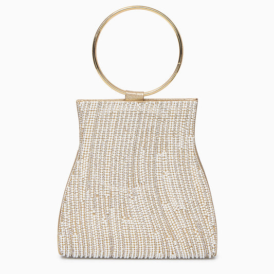 Golden Crystal Handbag – FIORENE