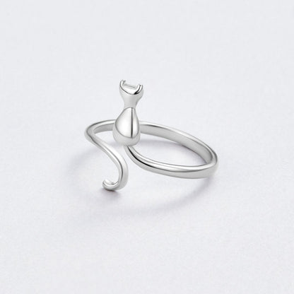 Playful Feline Wrap Ring – FIORENE