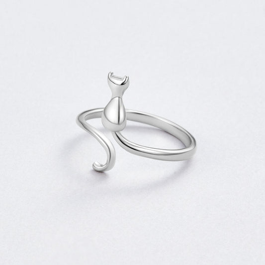 Playful Feline Wrap Ring – FIORENE