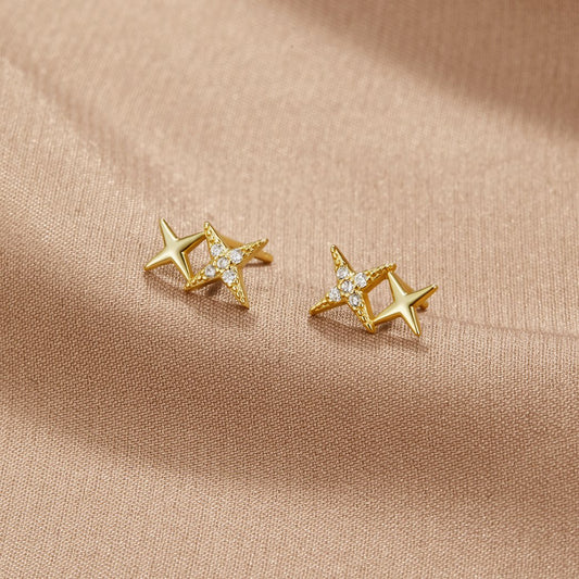 Twin Sparkle Earring – FIORENE