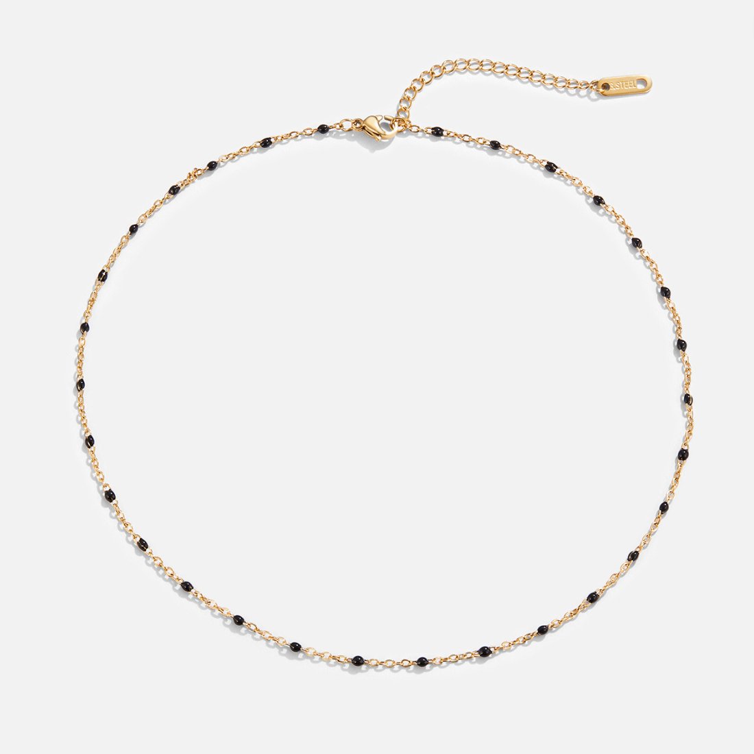 Midnight Beaded Necklace – FIORENE