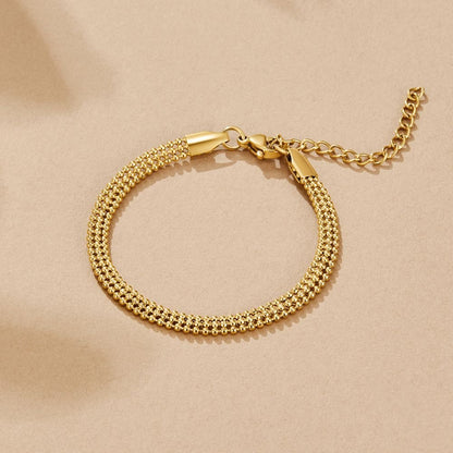 Lustrous Granulated Trio Bracelet – FIORENE