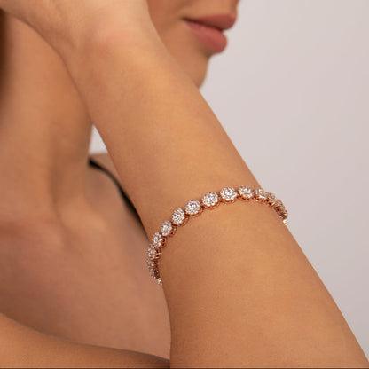 Rose Gold Blossom Bracelet – FIORENE