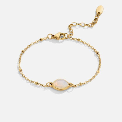 Gilded Opaline Eye Bracelet – FIORENE