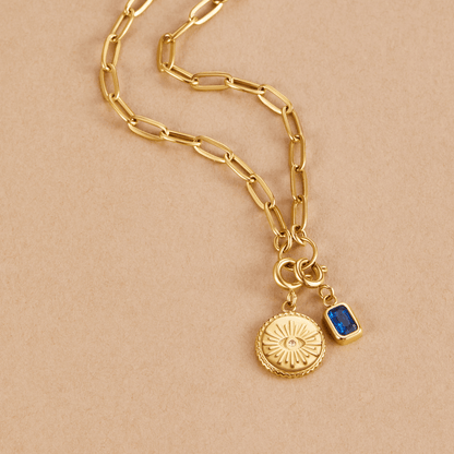 Azure Crystal Charm – FIORENE