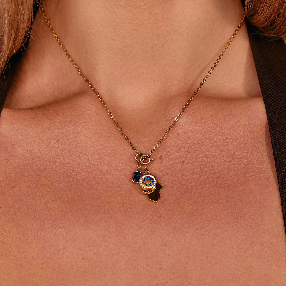 Azure Crystal Charm – FIORENE