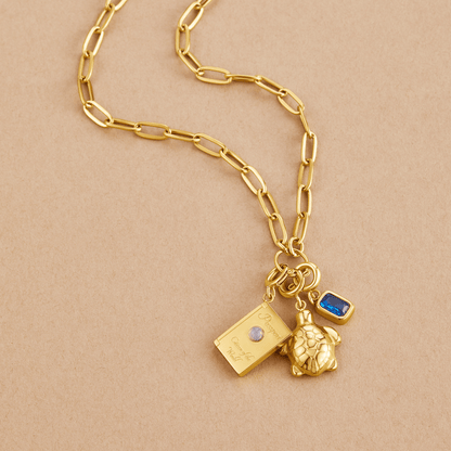 Azure Crystal Charm – FIORENE