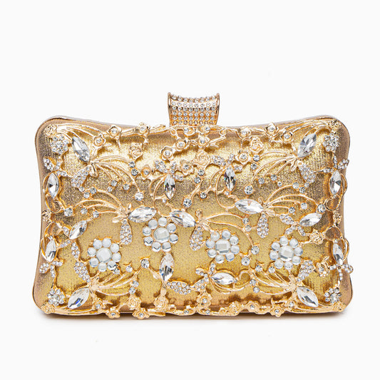 Aurelia Baroque Floral Clutch – FIORENE