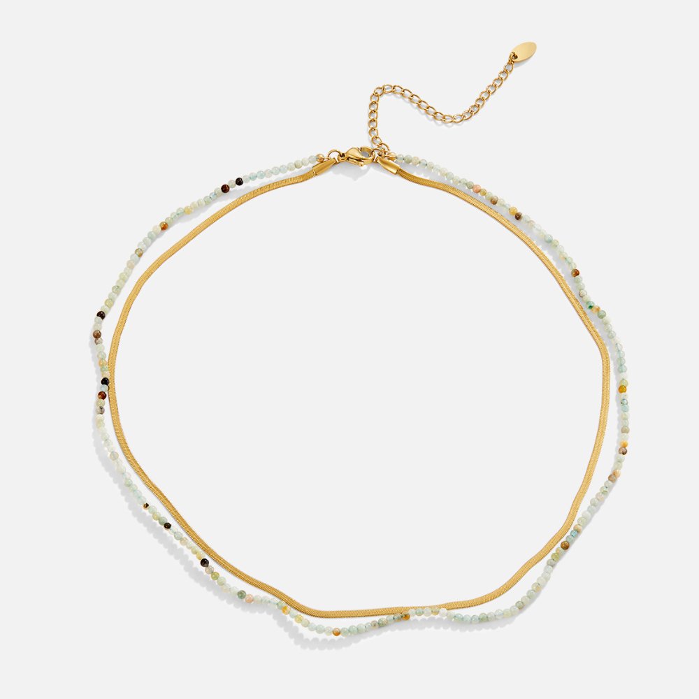 Luminous Turquoise Petite Strand – FIORENE