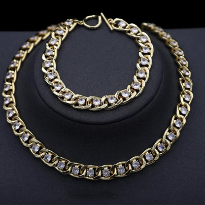 Celene Luxe Link Chain Set – FIORENE