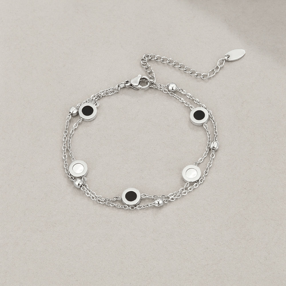 Dual Chrome Eclipse Bracelet – FIORENE