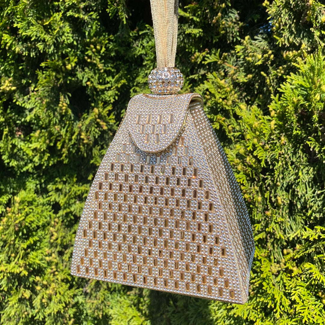 Crystal Pyramid Handbag - FIORENE